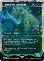 孔蹄のビヒモス (Craterhoof Behemoth) · Avacyn Restored (AVR
