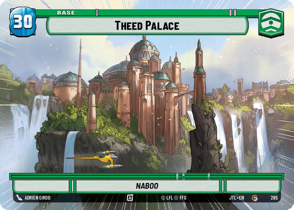 Theed Palace // TIE Fighter (Hyperspace)
