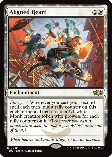 Aligned Heart - Commander: Tarkir: Dragonstorm - Magic: The