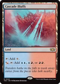 Cascade Bluffs (Commander: Tarkir: Dragonstorm)