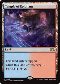 Temple of Epiphany (Commander: Tarkir: Dragonstorm)