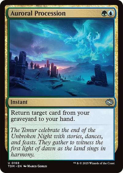 Auroral Procession Holo - Tarkir: Dragonstorm