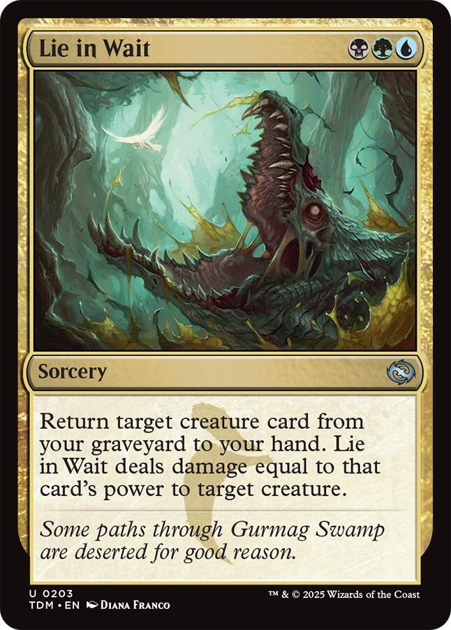 Lie in Wait - Tarkir: Dragonstorm - Magic: The Gathering
