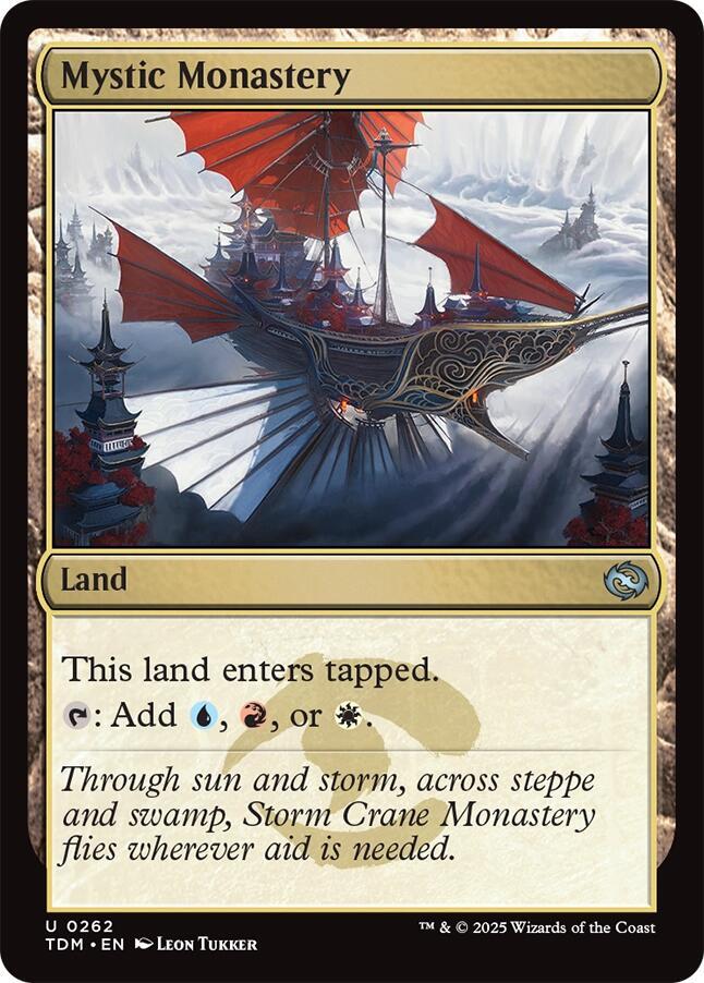 Mystic Monastery - Tarkir: Dragonstorm - Magic: The Gathering
