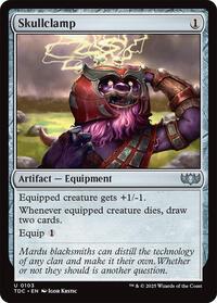 Skullclamp (Commander: Tarkir: Dragonstorm)