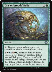 Dragonbroods' Relic - Tarkir: Dragonstorm - Magic: The Gathering card