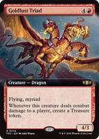 ひろと MTG 英語版　欲深きドラゴン foil Capricious Hellraiser (Oil Slick Raised Foil) - Phyrexia: All Will