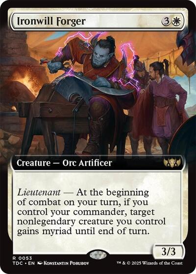 Ironwill Forger Extended Art