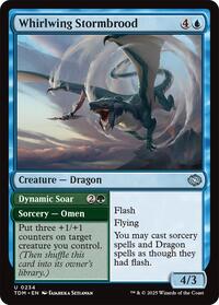 Whirlwing Stormbrood - Tarkir: Dragonstorm - Magic: The Gathering card