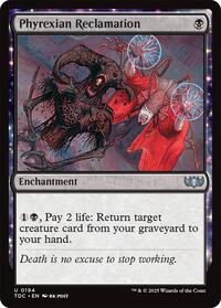 Phyrexian Reclamation (Commander: Tarkir: Dragonstorm)
