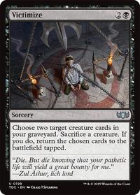 Victimize (Commander: Tarkir: Dragonstorm)
