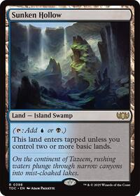 Sunken Hollow (Commander: Tarkir: Dragonstorm)