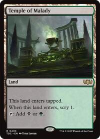 Temple of Malady (Commander: Tarkir: Dragonstorm)