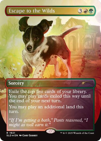 Escape to the Wilds 1921 Rainbow Foil