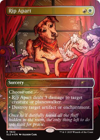 Rip Apart 1922 Rainbow Foil