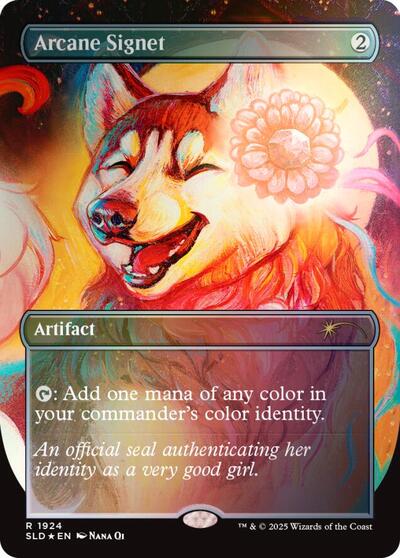 Arcane Signet 1924 Rainbow Foil