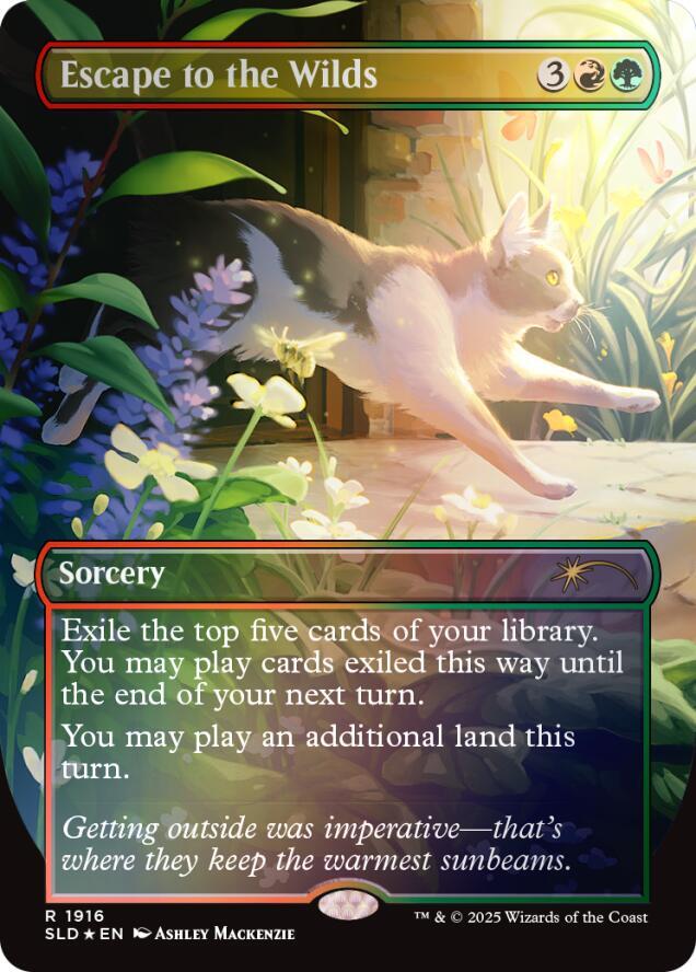 Escape to the Wilds (1916) (Rainbow Foil) - Secret Lair Drop