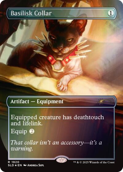 Basilisk Collar 1920 Rainbow Foil