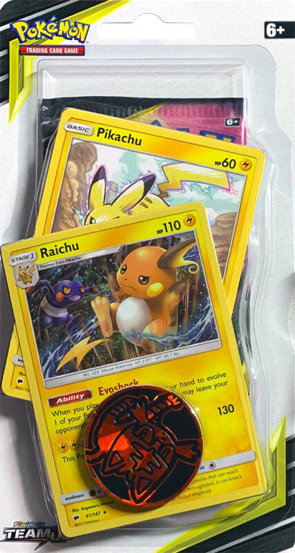 Team Up Premium Checklane Blister [Raichu]