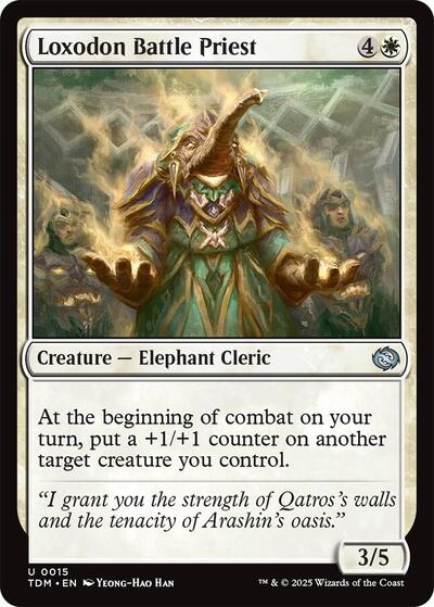 Loxodon Battle Priest - Tarkir: Dragonstorm