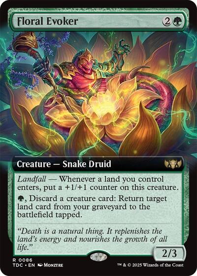 Floral Evoker Extended Art
