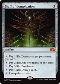 Staff of Compleation (Commander: Tarkir: Dragonstorm)