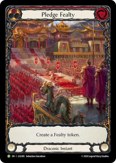 Pledge Fealty - LGS385 card