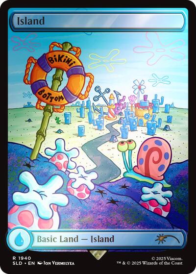 Island 1940 Rainbow Foil