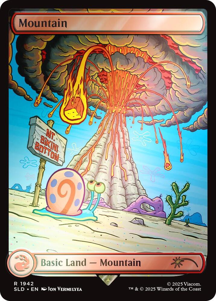 Mountain (1942) (Rainbow Foil) - Secret Lair Drop Series