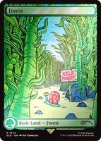Forest (1943) (Rainbow Foil) - Secret Lair Drop Series - Magic