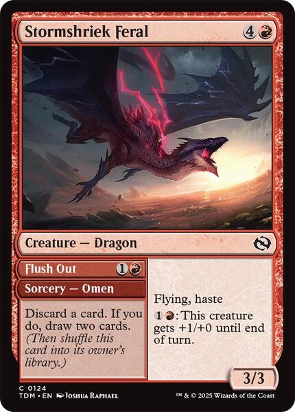 Stormshriek Feral - Tarkir: Dragonstorm - Magic: The Gathering