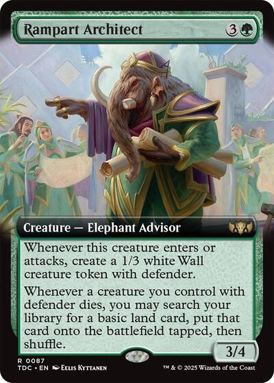 Rampart Architect Extended Art