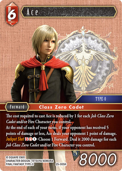 Ace - Tears of the Planet - Final Fantasy TCG - TCGplayer.com