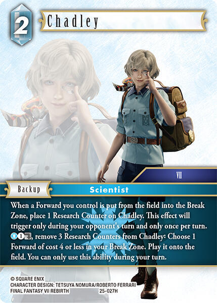 Chadley - Tears of the Planet - Final Fantasy TCG - TCGplayer.com