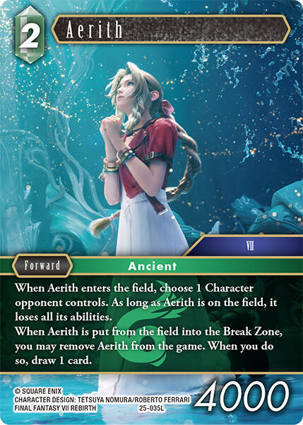 Aerith - Tears of the Planet - Final Fantasy TCG - TCGplayer.com