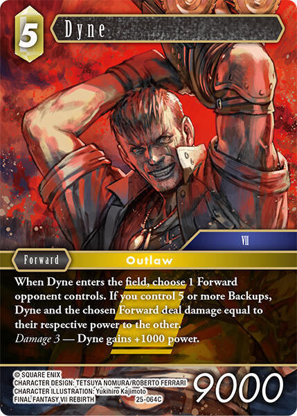 Dyne - Tears of the Planet - Final Fantasy TCG - TCGplayer.com