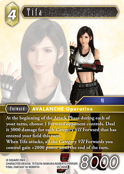 Tifa - Tears of the Planet - Final Fantasy TCG - TCGplayer.com