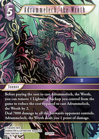 Adrammelech, the Wroth
