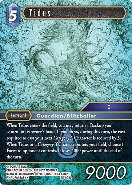 Tidus - Tears of the Planet - Final Fantasy TCG - TCGplayer.com Tidus - Tears of the Planet - Final Fantasy TCG - TCGplayer.com