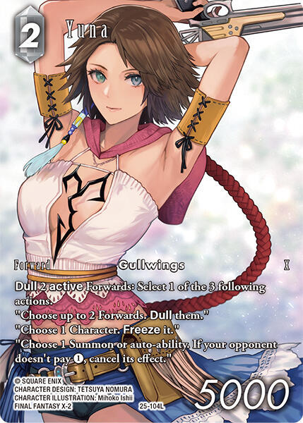Johnny&#39;s - yuna Yuna (Full Art Reprint) - From Nightmares - Final Fantasy