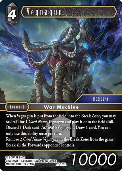Vegnagun - Tears of the Planet - Final Fantasy TCG - TCGplayer.com
