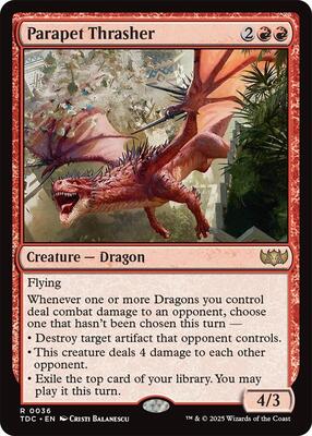 mtg hour of devastation card list Amazon.com: Magic: The Gathering Tarkir: Dragonstorm Commander Deck main image 0