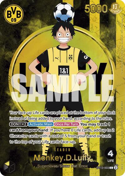 Monkey.D.Luffy (BVB x One Piece Campaign) One Piece Promotion Cards card price