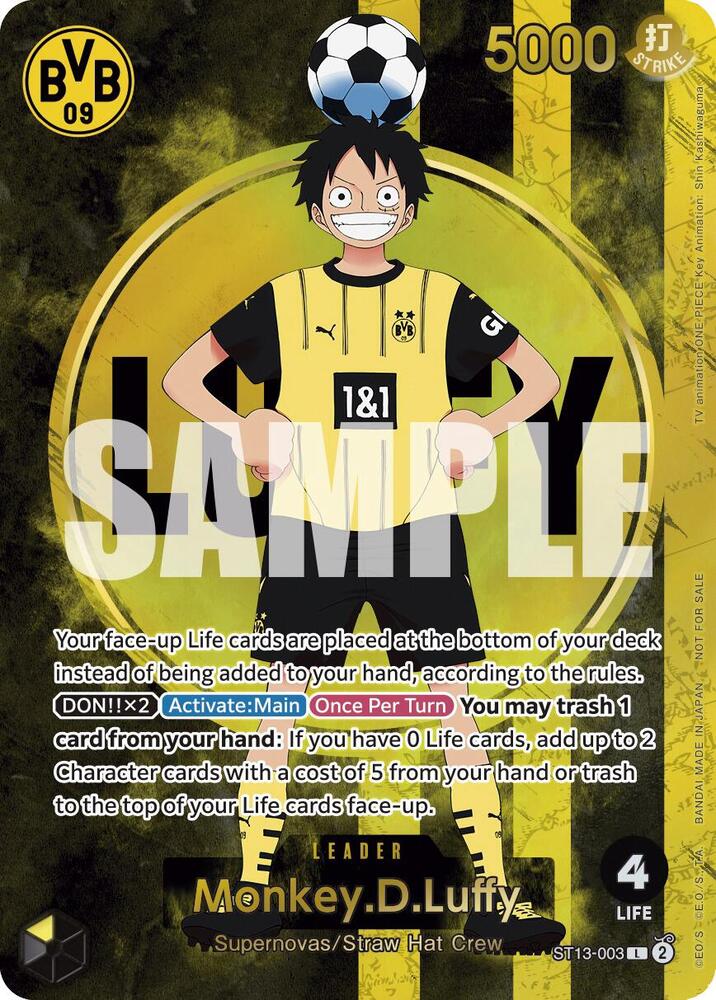 ONE PIECE カードゲーム Monkey D. Luffy ONE PIECE CARD GAME MONKEY.D.LUFFY (GREEN) P-037 P PROMO