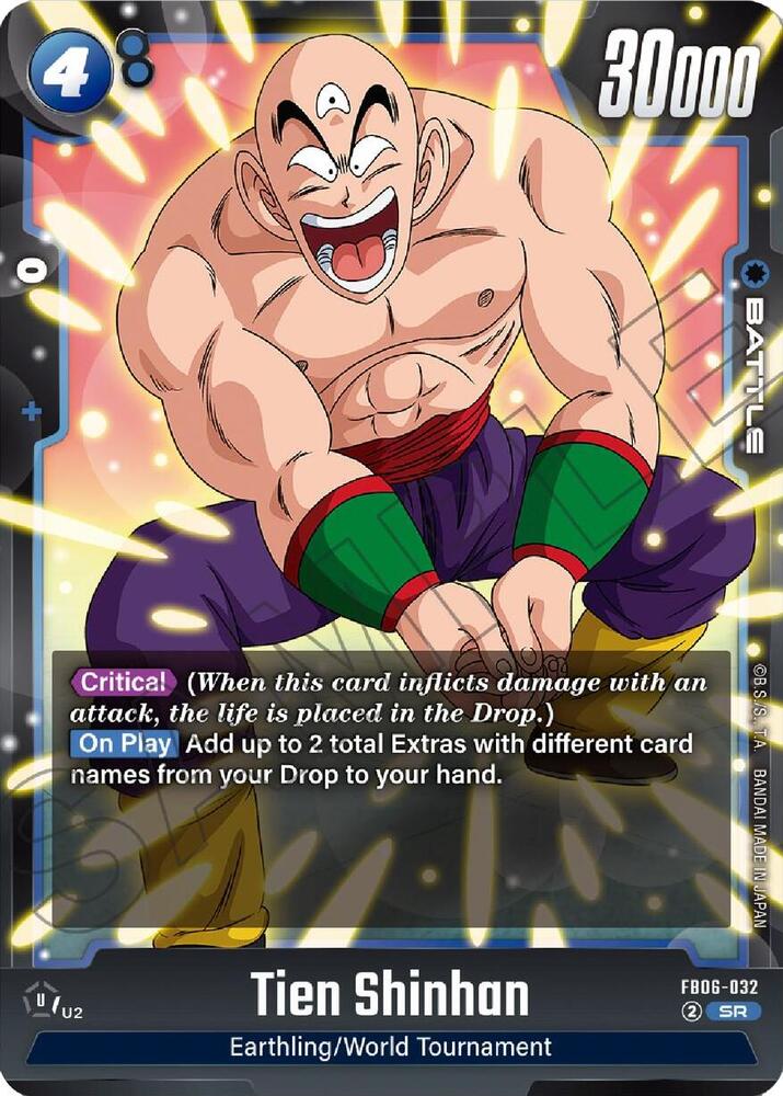 Tien Shinhan - FB06-032 - Rivals Clash - Dragon Ball Super