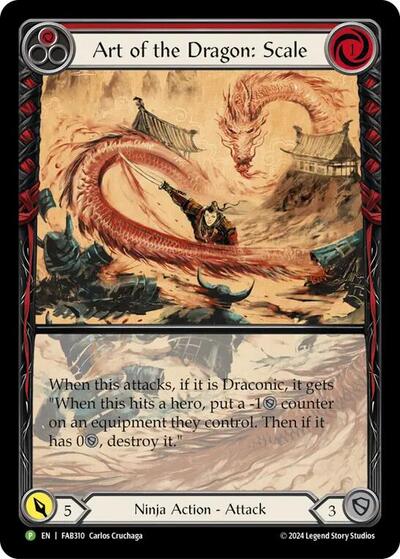 Art of the Dragon: Scale - FAB310 Flesh and Blood: Promo Cards card price