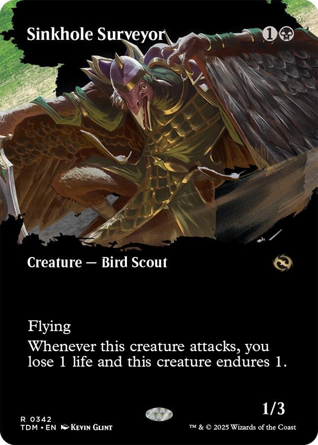 Sinkhole Surveyor (Borderless) - Tarkir: Dragonstorm - Magic: The