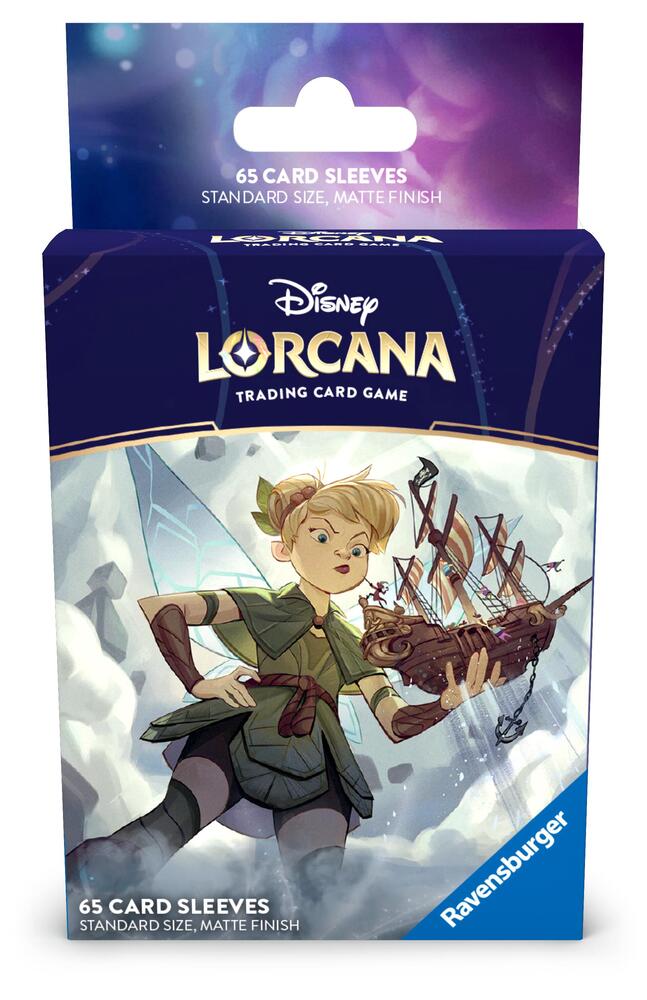 Disney Lorcana Card Sleeves - Tinker Bell, Giant Fairy (65-Pack)