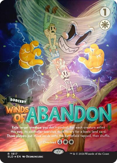 Winds of Abandon Rainbow Foil