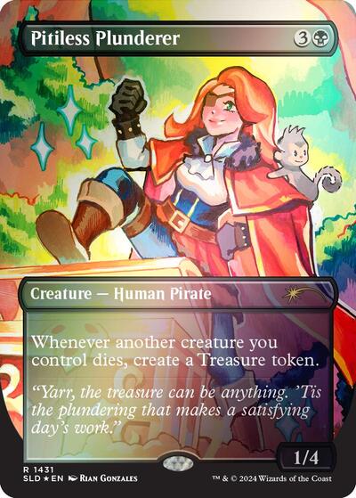 Pitiless Plunderer Rainbow Foil